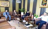  تأکید بر همکاری گسترده برای افزایش سطح بیمه محصولات کشاورزی در دیدار مدیر جهاد و رئیس بیمه استان